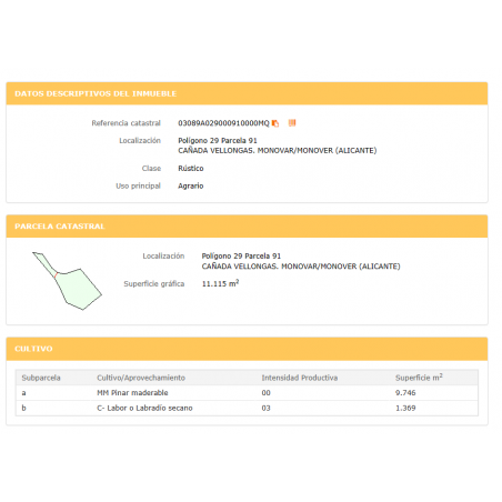 Parcela Monovar (Secanet)