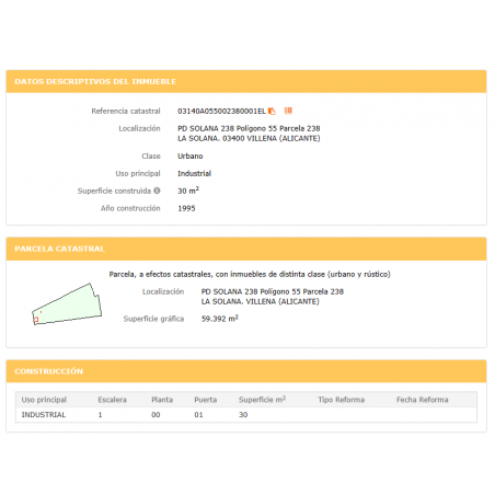 Parcela Villena La Solana