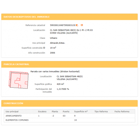 Plaza garaje y trastero en...